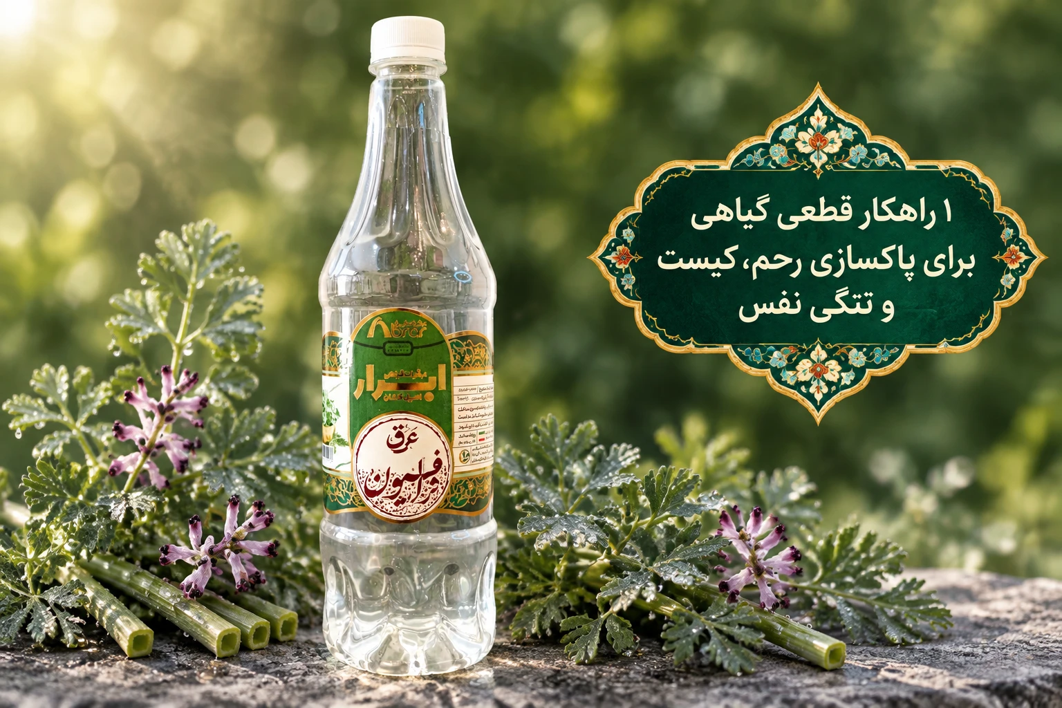 عرق فراسیون؛ گشاینده انسدادهای رحمی، درمان فیبروم و کیست تخمدان، پاکسازی ریه و مهار بلغم در مکتب طب سنتی و طب اسلامی