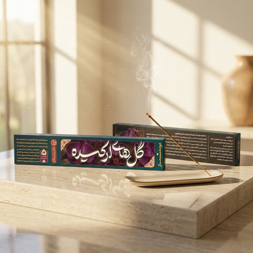 عود گلهای ارکیده | عود دست ساز طیبستان